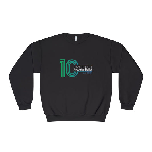 10th Anniversary Dance Loft Movius Ballet Crewneck Sweatshirt