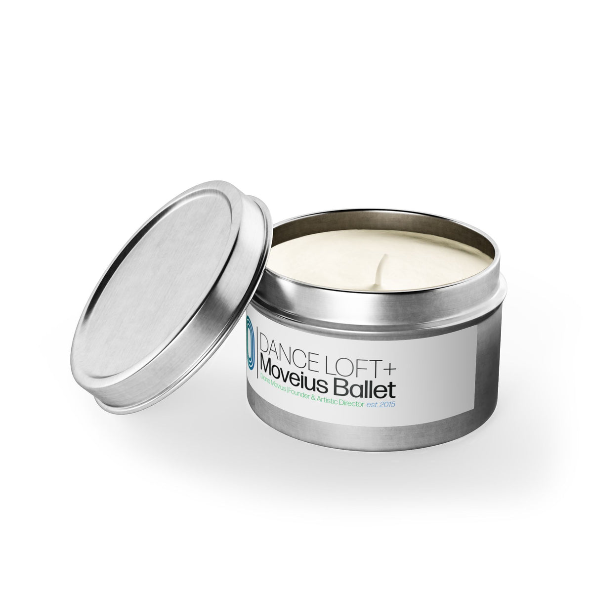 Tin Candle — Dance Loft Moveius Ballet 10th Anniversary Scented Tin