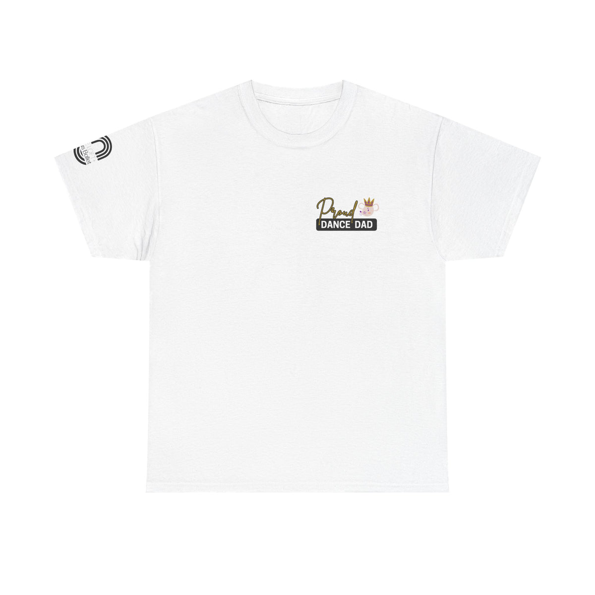 Dance Dad T‑Shirt - Proud Dance Dad Tee with Dance Loft + Moveius Logo
