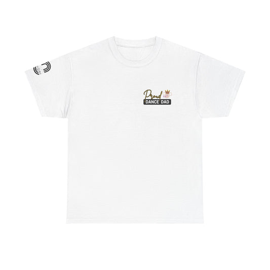Dance Dad T‑Shirt - Proud Dance Dad Tee with Dance Loft + Moveius Logo