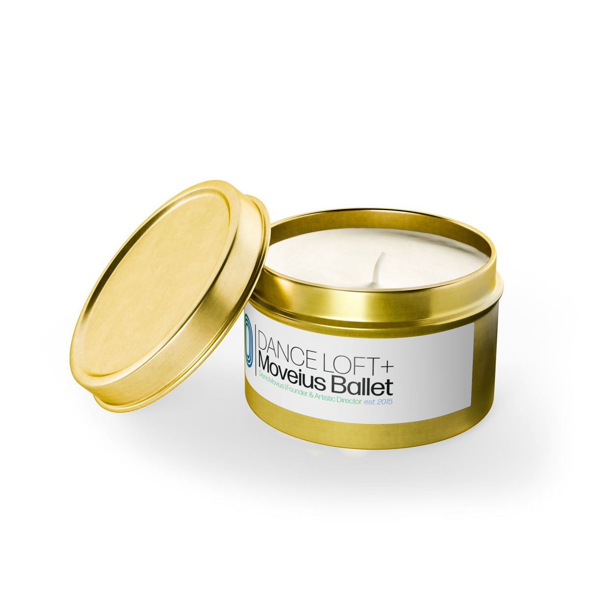 Tin Candle — Dance Loft Moveius Ballet 10th Anniversary Scented Tin