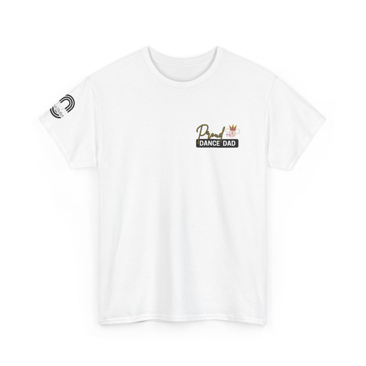 Dance Dad T‑Shirt - Proud Dance Dad Tee with Dance Loft + Moveius Logo