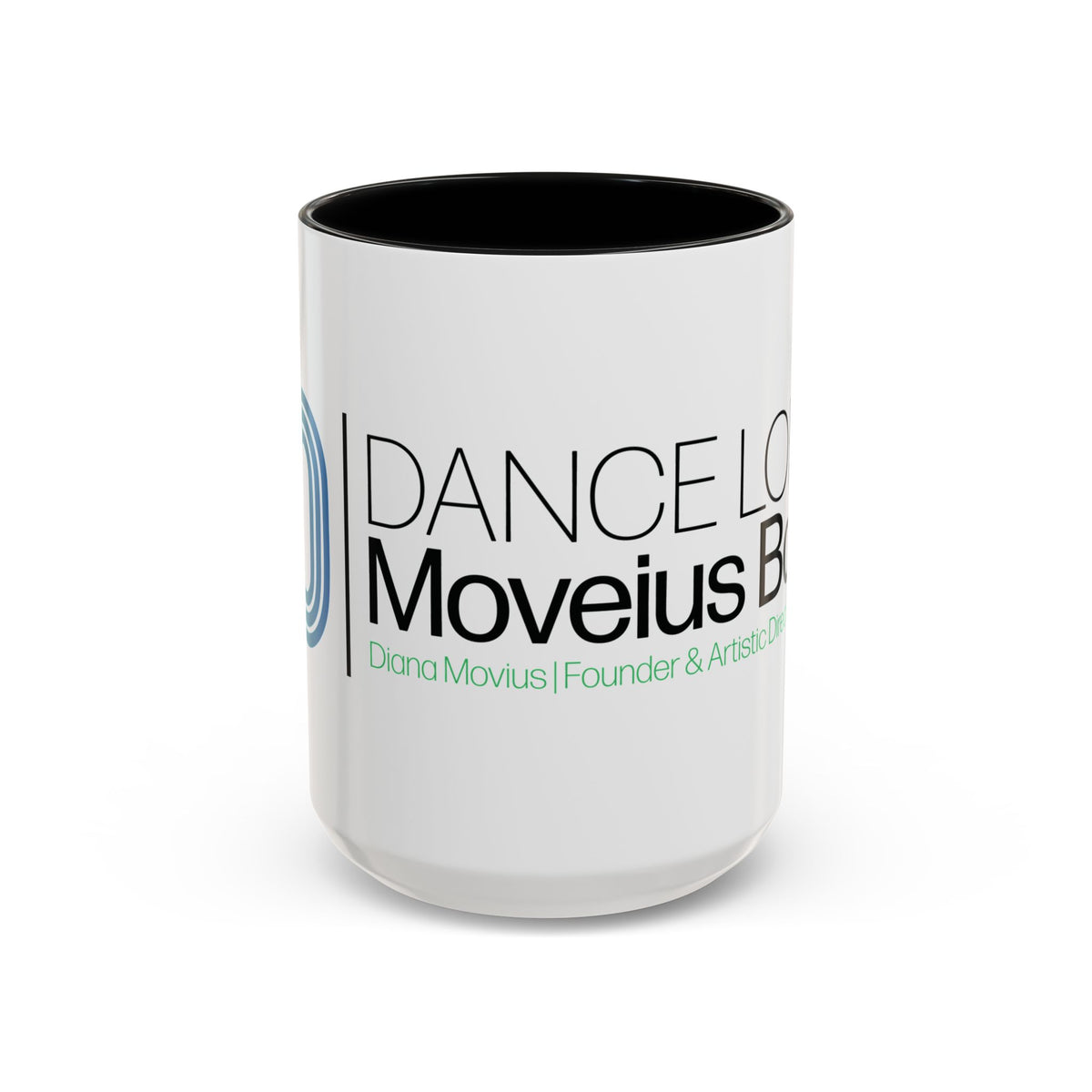 Dance Loft Moveius Ballet Accent Coffee Mug — Dance Studio Logo Coffee Cup (11/15oz)