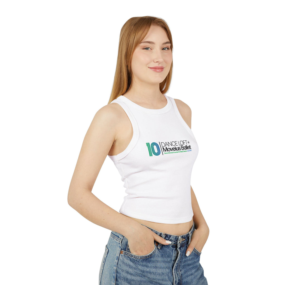 Dance Loft 10th Anniversary Racer Tank Top