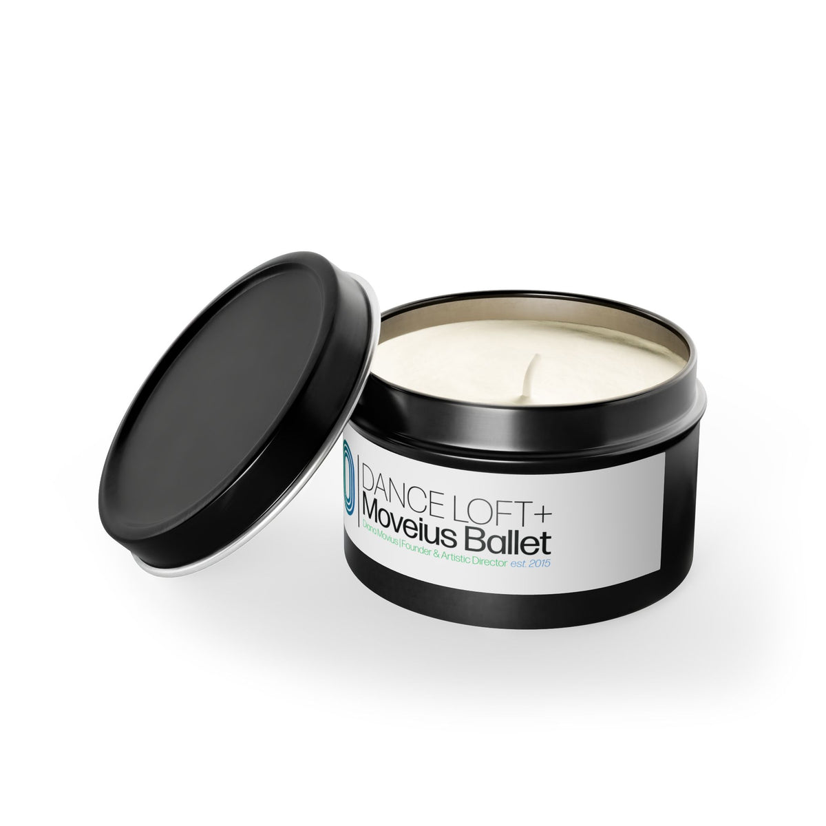 Tin Candle — Dance Loft Moveius Ballet 10th Anniversary Scented Tin
