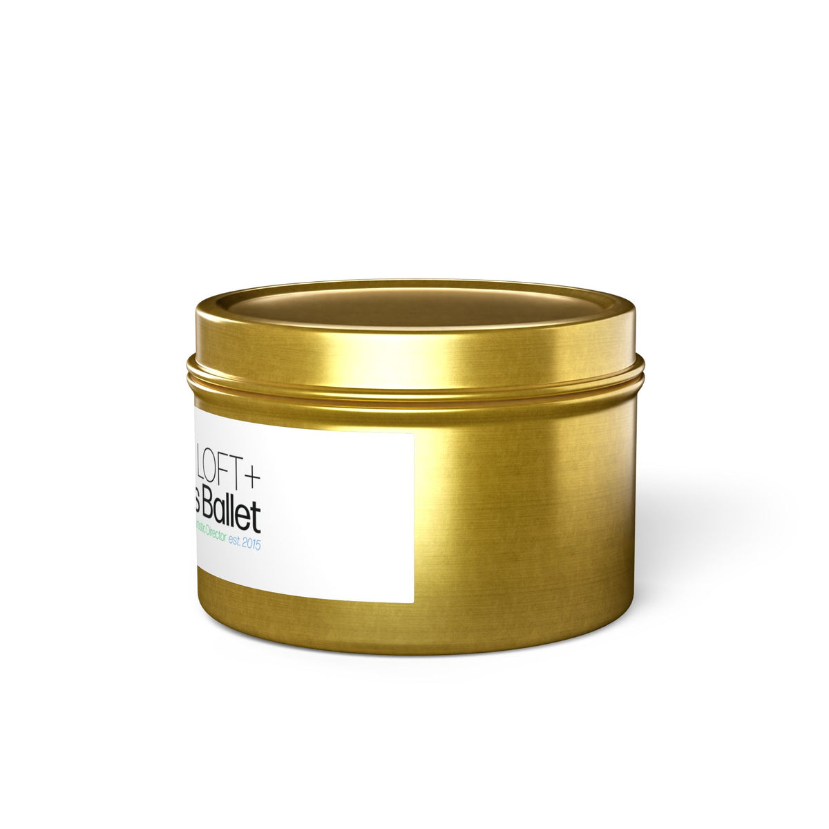 Tin Candle — Dance Loft Moveius Ballet 10th Anniversary Scented Tin