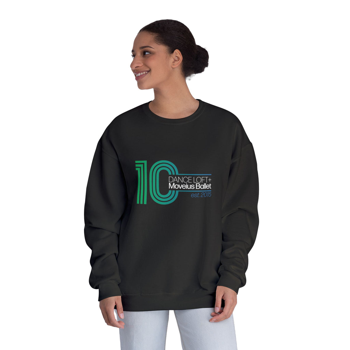 10th Anniversary Dance Loft Movius Ballet Crewneck Sweatshirt